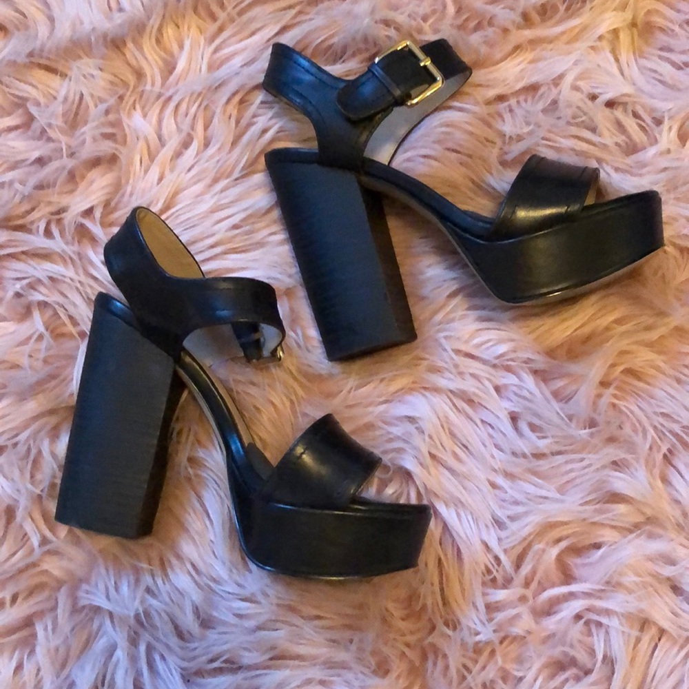 Aldo platform chunky heel
